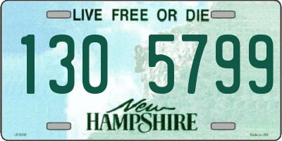 NH license plate 1305799