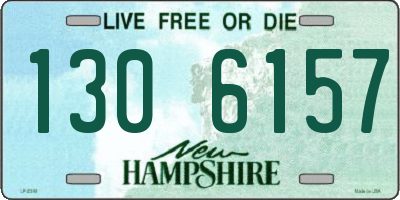 NH license plate 1306157