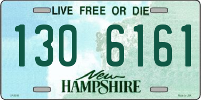 NH license plate 1306161