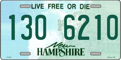 NH license plate 1306210