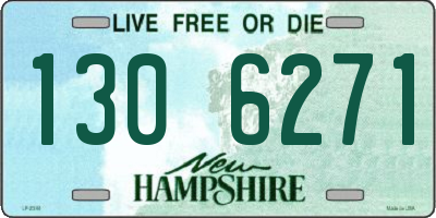 NH license plate 1306271