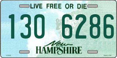 NH license plate 1306286