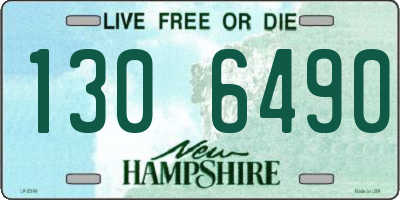 NH license plate 1306490