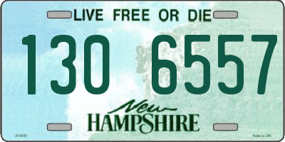NH license plate 1306557