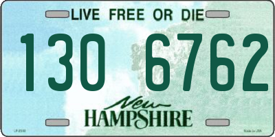NH license plate 1306762