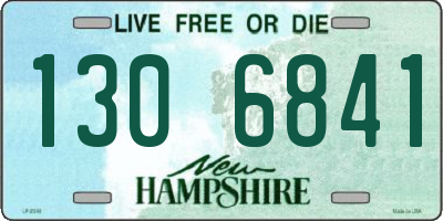 NH license plate 1306841