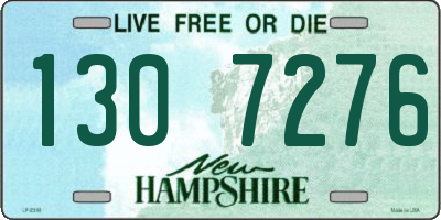 NH license plate 1307276