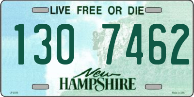 NH license plate 1307462