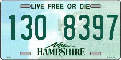 NH license plate 1308397