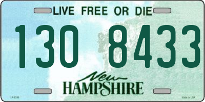 NH license plate 1308433