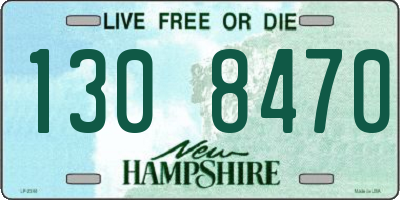 NH license plate 1308470