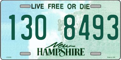 NH license plate 1308493