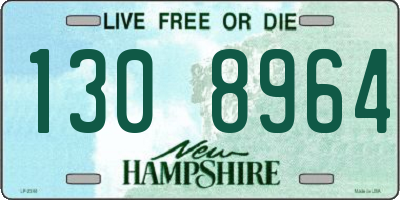 NH license plate 1308964