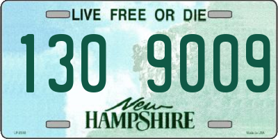 NH license plate 1309009