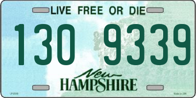 NH license plate 1309339
