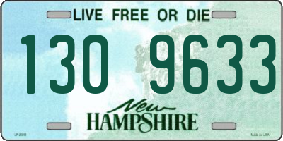 NH license plate 1309633