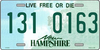 NH license plate 1310163