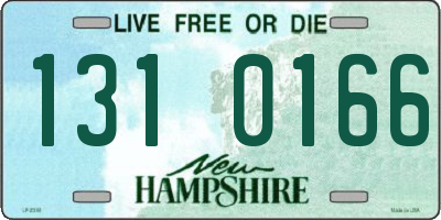 NH license plate 1310166