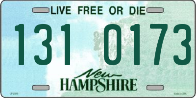 NH license plate 1310173