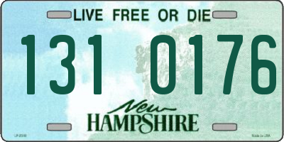 NH license plate 1310176