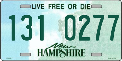 NH license plate 1310277