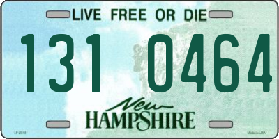NH license plate 1310464