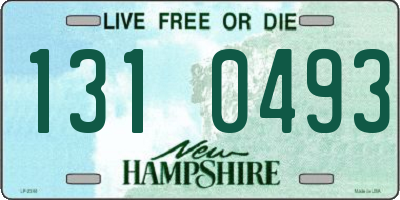 NH license plate 1310493