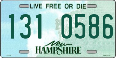 NH license plate 1310586