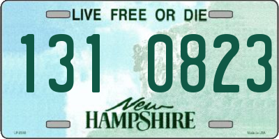 NH license plate 1310823