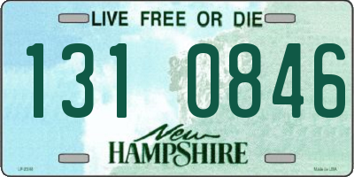 NH license plate 1310846