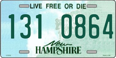 NH license plate 1310864