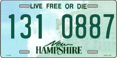 NH license plate 1310887