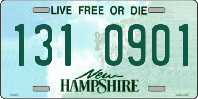 NH license plate 1310901