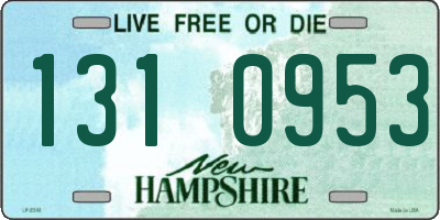 NH license plate 1310953