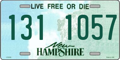 NH license plate 1311057