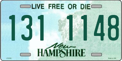 NH license plate 1311148