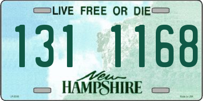 NH license plate 1311168