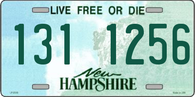NH license plate 1311256