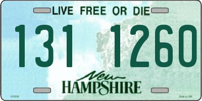 NH license plate 1311260