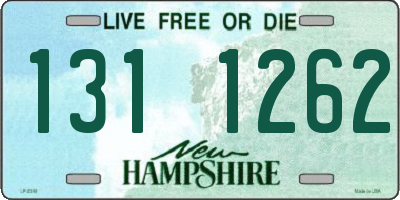 NH license plate 1311262