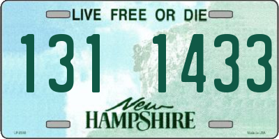 NH license plate 1311433