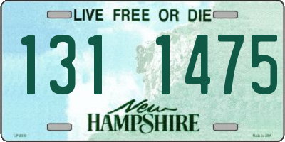 NH license plate 1311475