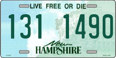 NH license plate 1311490