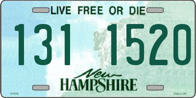 NH license plate 1311520