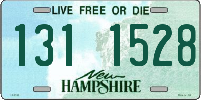 NH license plate 1311528