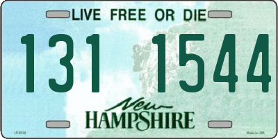 NH license plate 1311544