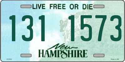 NH license plate 1311573