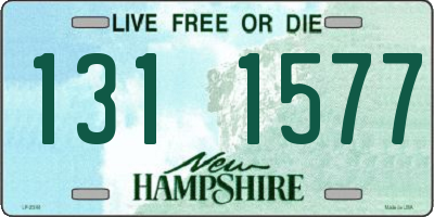 NH license plate 1311577