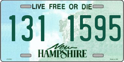 NH license plate 1311595
