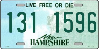 NH license plate 1311596